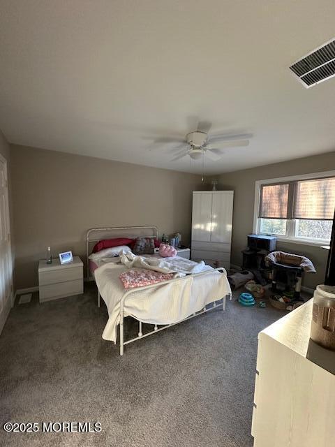 122 Orchid Ct Unit 1202, Toms River, NJ 08753 - carpeted bedroom featuring ceiling fan