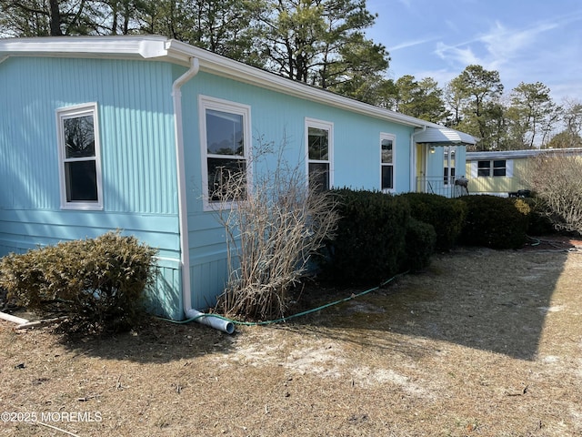 view of property exterior