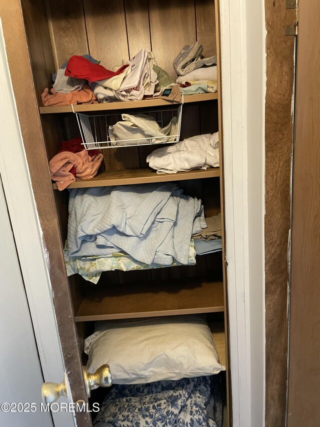 view of closet