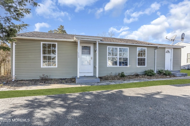 view of front of house