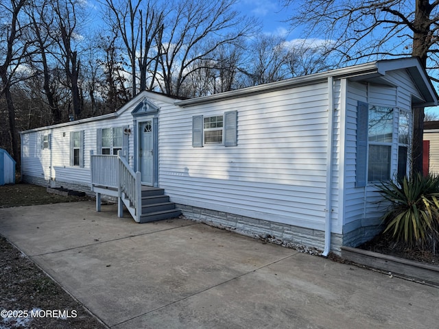 view of manufactured / mobile home