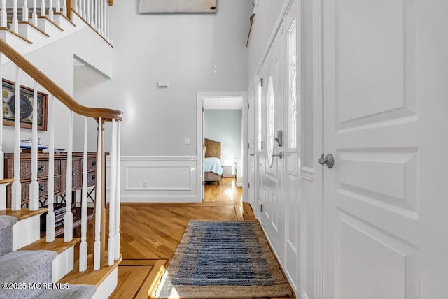 interior space featuring light hardwood / wood-style floors