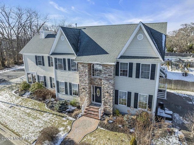 view of front of house