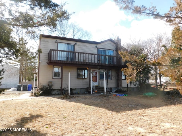 view of rear view of house