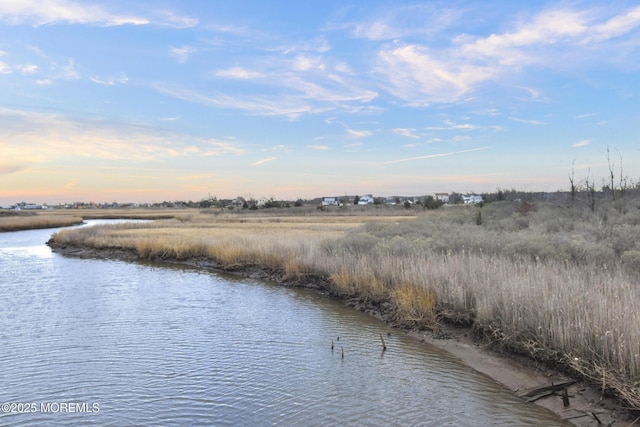 property view of water