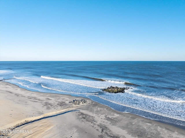 water view with a beach view