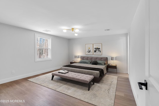 23A Stoney Hill Rd, Cream Ridge, NJ 08514 - bedroom with baseboards, wood finished floors, and visible vents