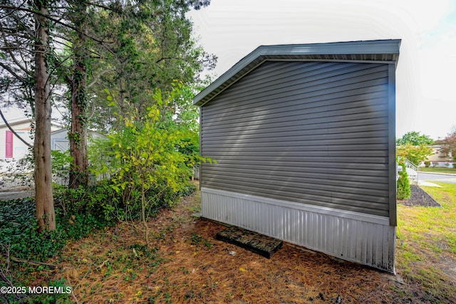 view of home's exterior