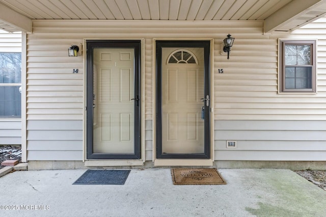 view of property entrance