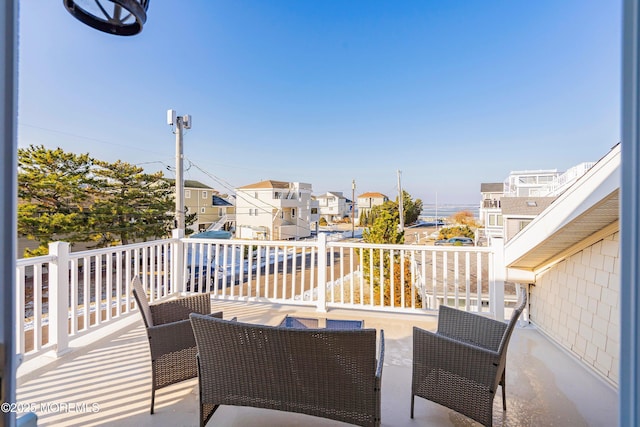 balcony with outdoor lounge area