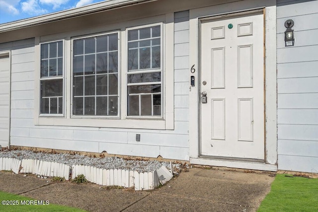 view of property entrance