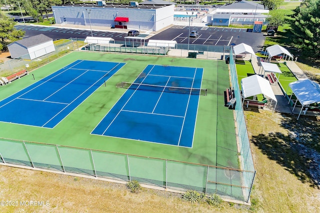 view of sport court with basketball court