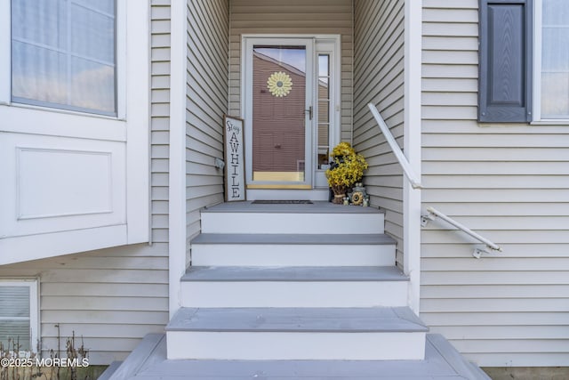 view of property entrance