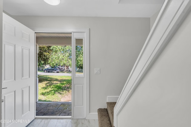 view of foyer