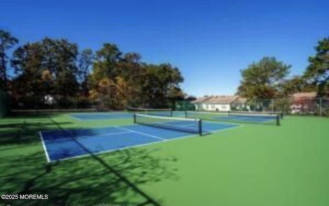 view of sport court