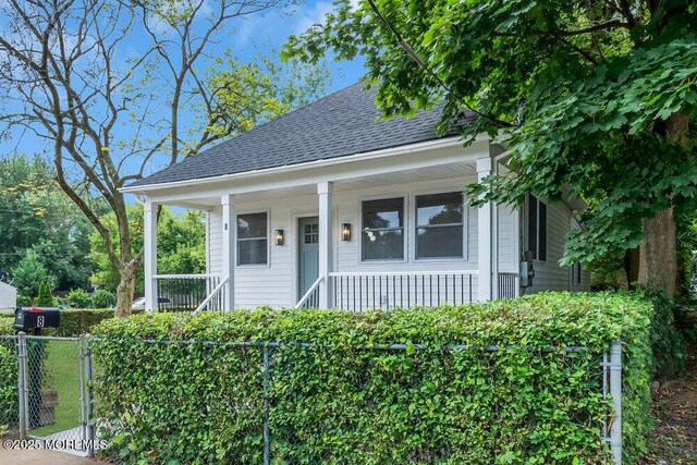 bungalow with covered porch