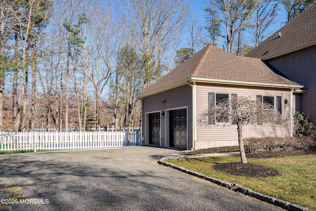 view of side of property