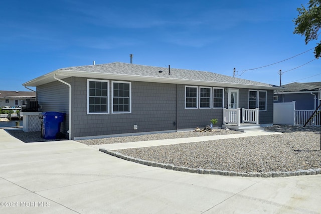 view of ranch-style house