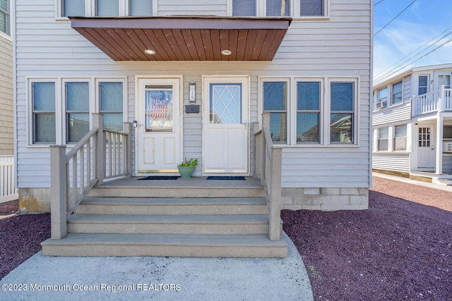 view of property entrance