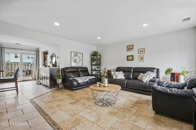 view of living room