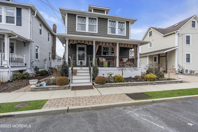 view of front of house featuring a porch