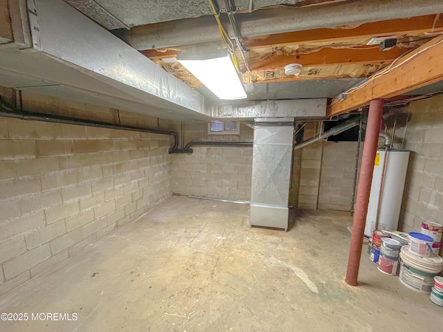 169 Docare Rd, Jackson, NJ 08527 - unfinished basement featuring gas water heater