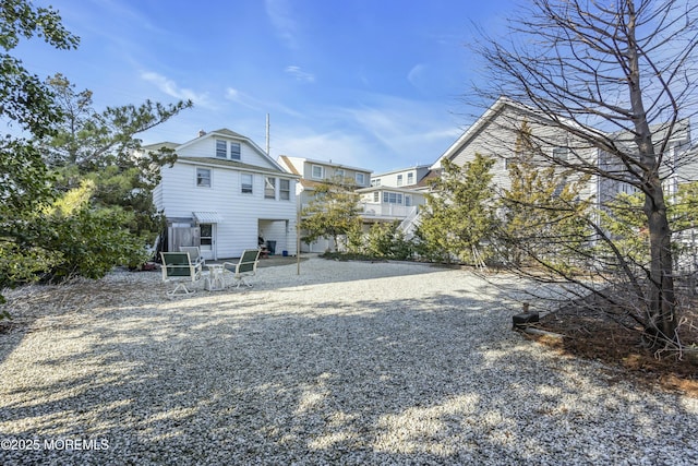 view of rear view of house