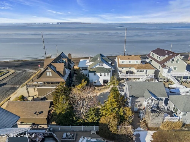 birds eye view of property featuring a residential view