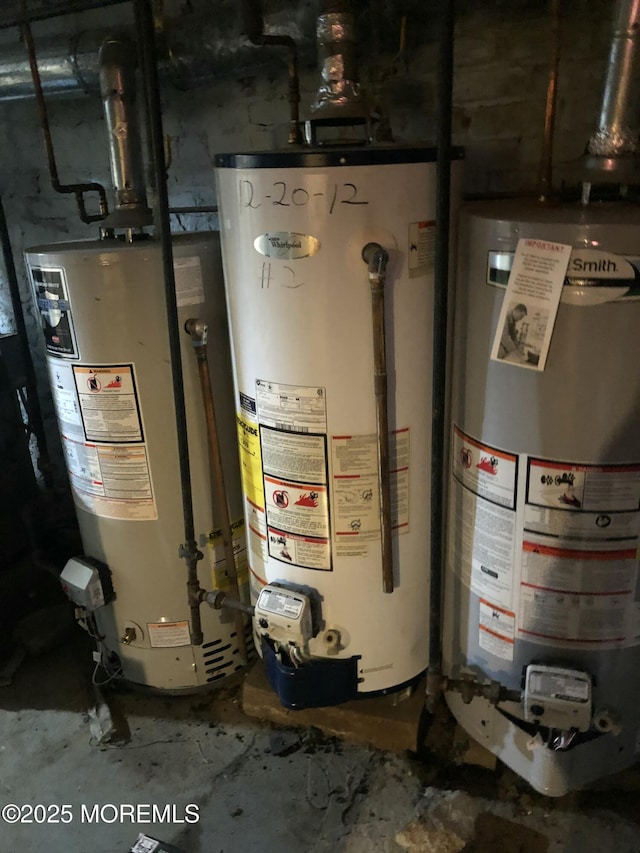 utilities with water heater