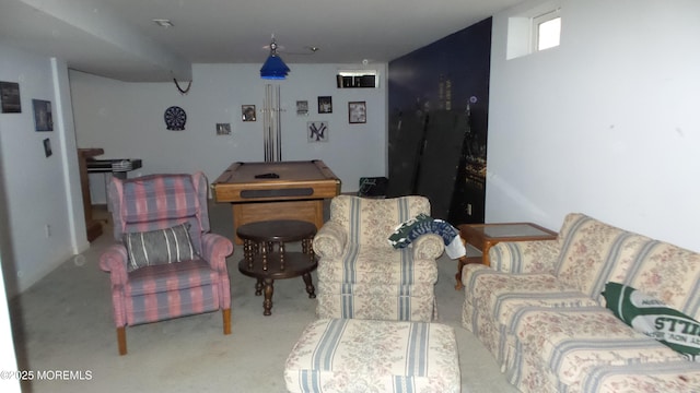 view of living room