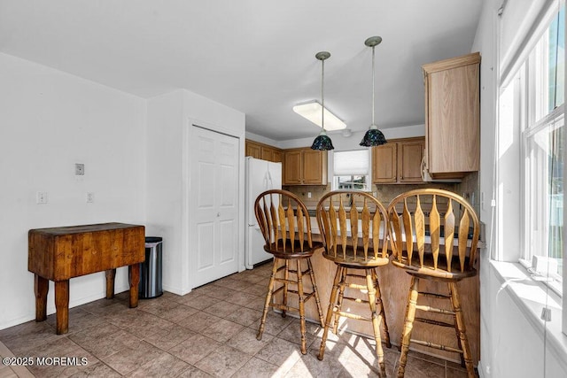 view of dining room