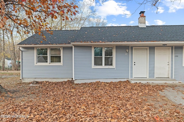 view of back of house