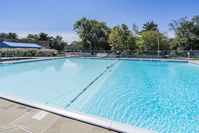 view of pool