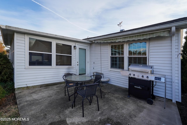 view of patio / terrace with grilling area