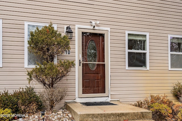 view of entrance to property