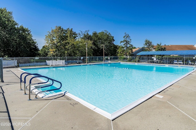 view of pool