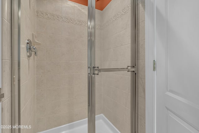 bathroom with walk in shower