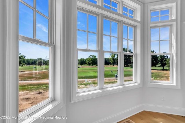 details featuring hardwood / wood-style floors