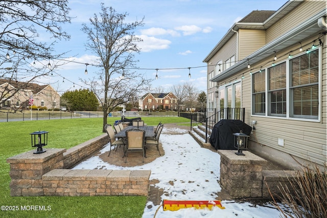 view of patio / terrace with grilling area