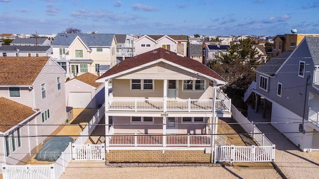 exterior space featuring a balcony