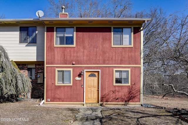 view of rear view of house