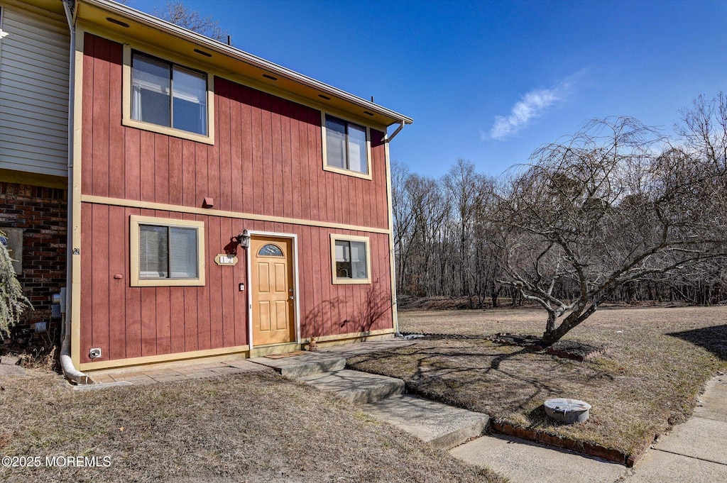 view of rear view of house