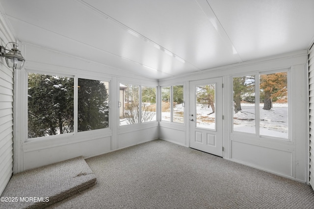 15B Betsy Ross Dr Unit B, Monroe, NJ 08831 - unfurnished sunroom with lofted ceiling