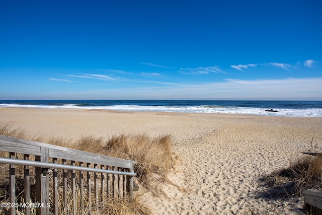 water view with a beach view