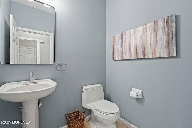 bathroom with toilet