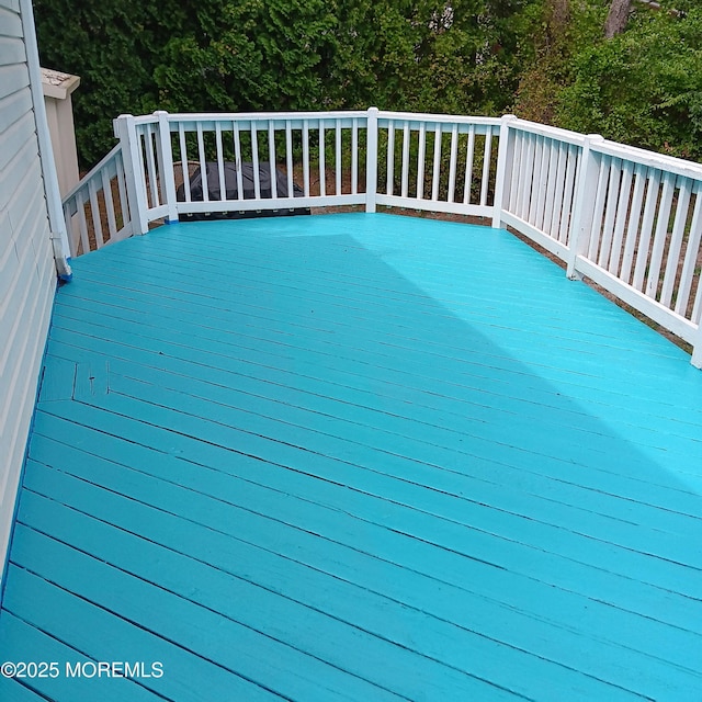 view of deck