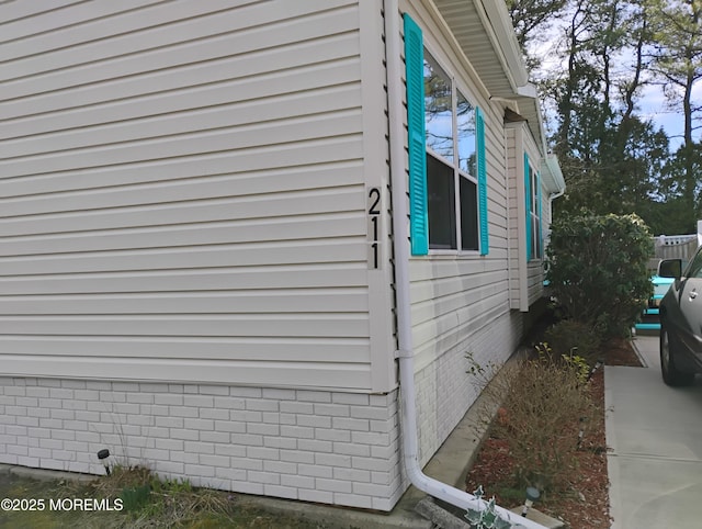 view of property exterior