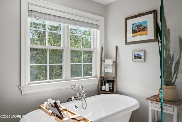 66 Banyan Blvd, Holmdel, NJ 07733 - full bath featuring a freestanding tub