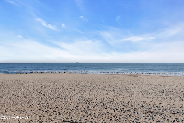 water view featuring a view of the beach