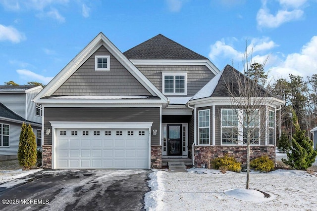 view of craftsman inspired home